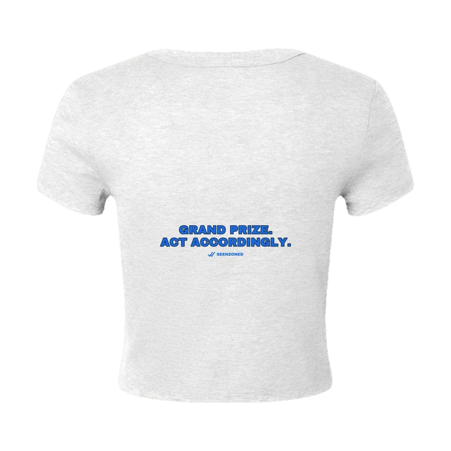 Grand prize. Act accordingly.