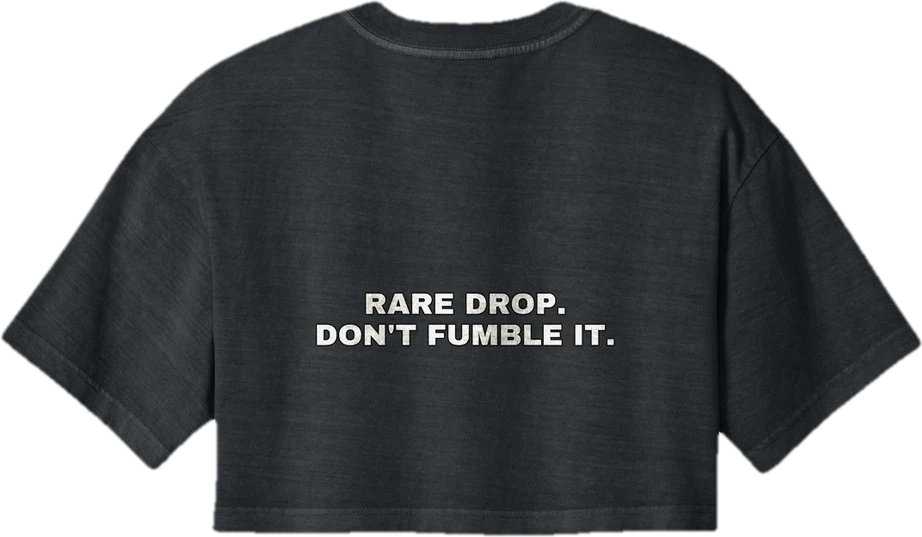 Rare drop. Don't fumble it. — Seen Zoned