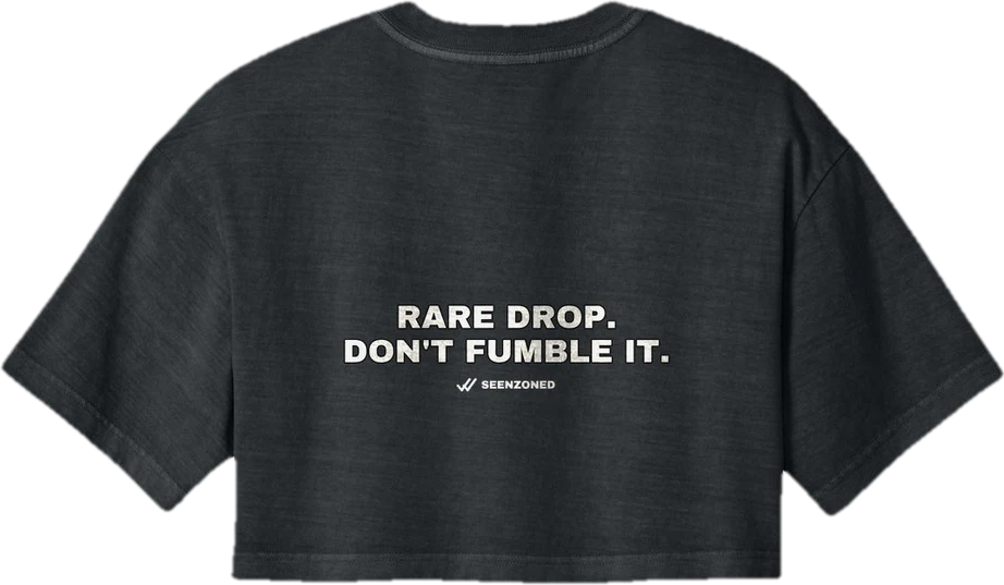 Rare drop. Don't fumble it. — Seen Zoned