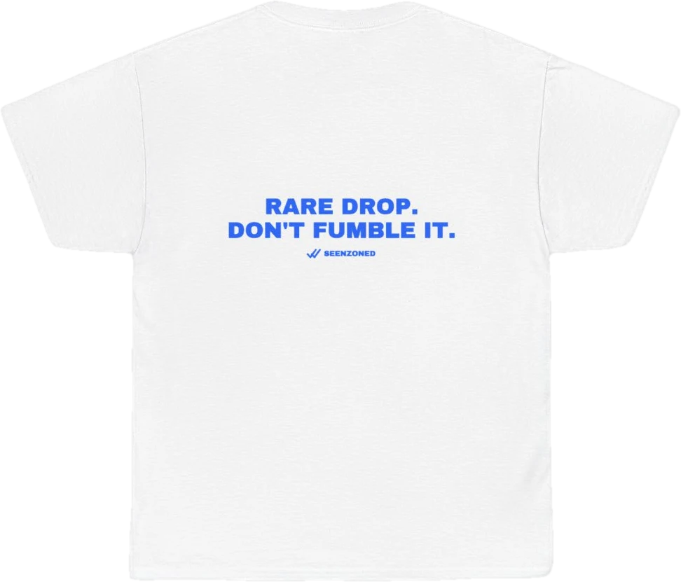 Rare drop. Don't fumble it. — Seen Zoned